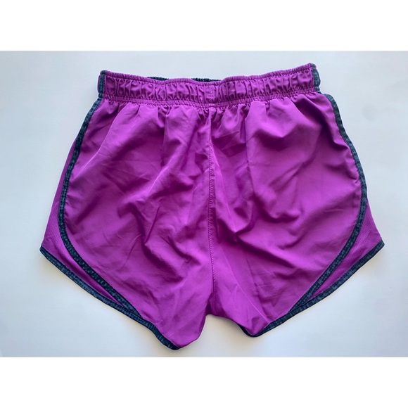 Nike Dri-FIT Tempo Running Shorts Purple / Black with Animal Print - Picture 2 of 5